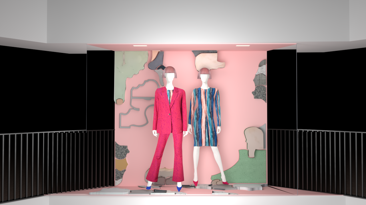  by NIAMH FINEGAN VISUAL MERCHANDISING FORM AND TEXTURE 2